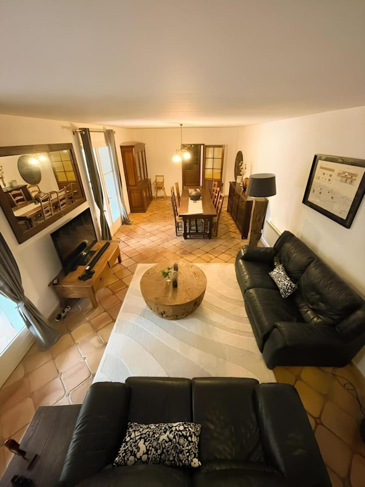 Les Oliviers - Villa 10 People - 5 Min Ardeche Saint-Julien-de-Peyrolas ภายนอก รูปภาพ