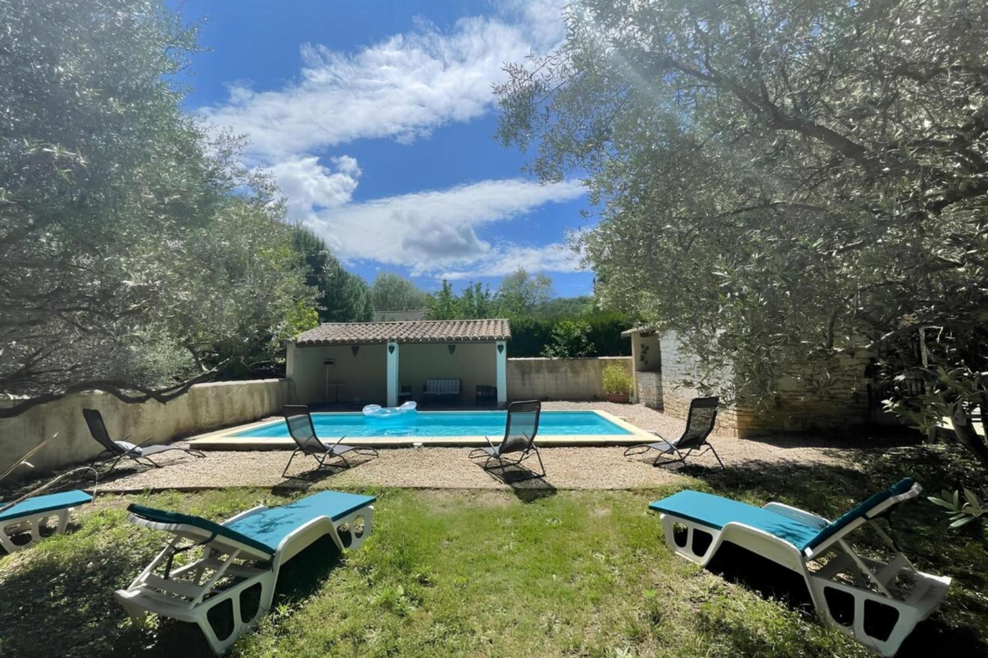 Les Oliviers - Villa 10 People - 5 Min Ardeche Saint-Julien-de-Peyrolas ภายนอก รูปภาพ